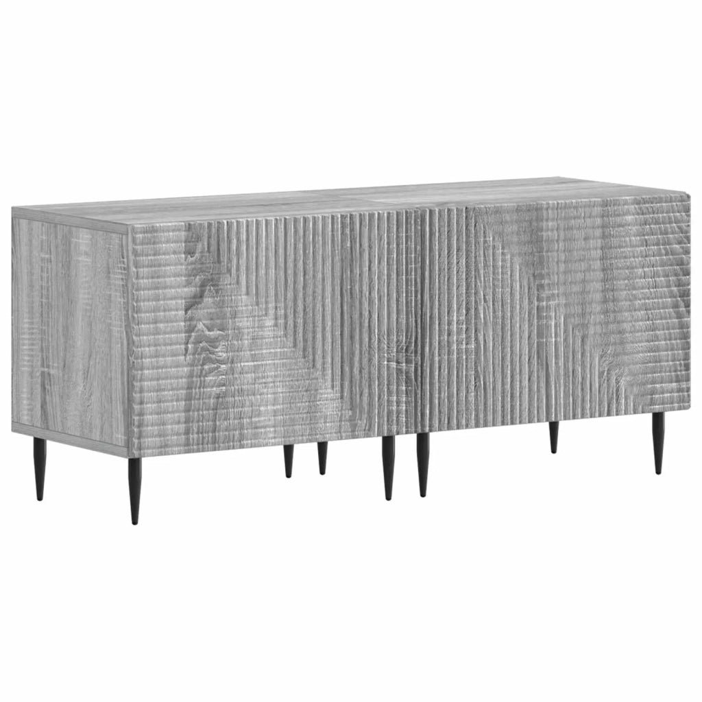 Mobile TV LED a 3 pezzi Sonoma grigio Legno ingegnerizzato 3416685