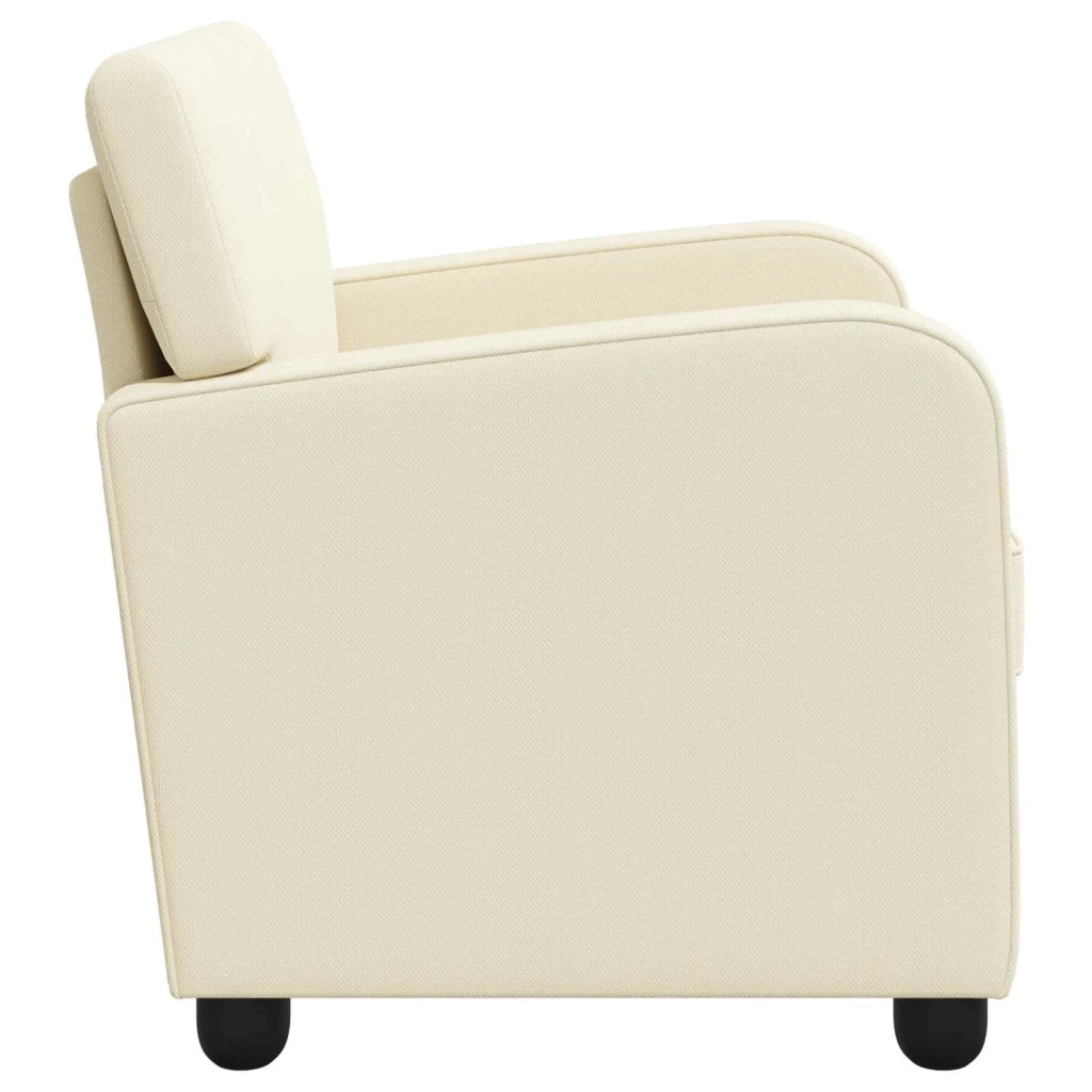 Poltrona Crema Velluto 42043447