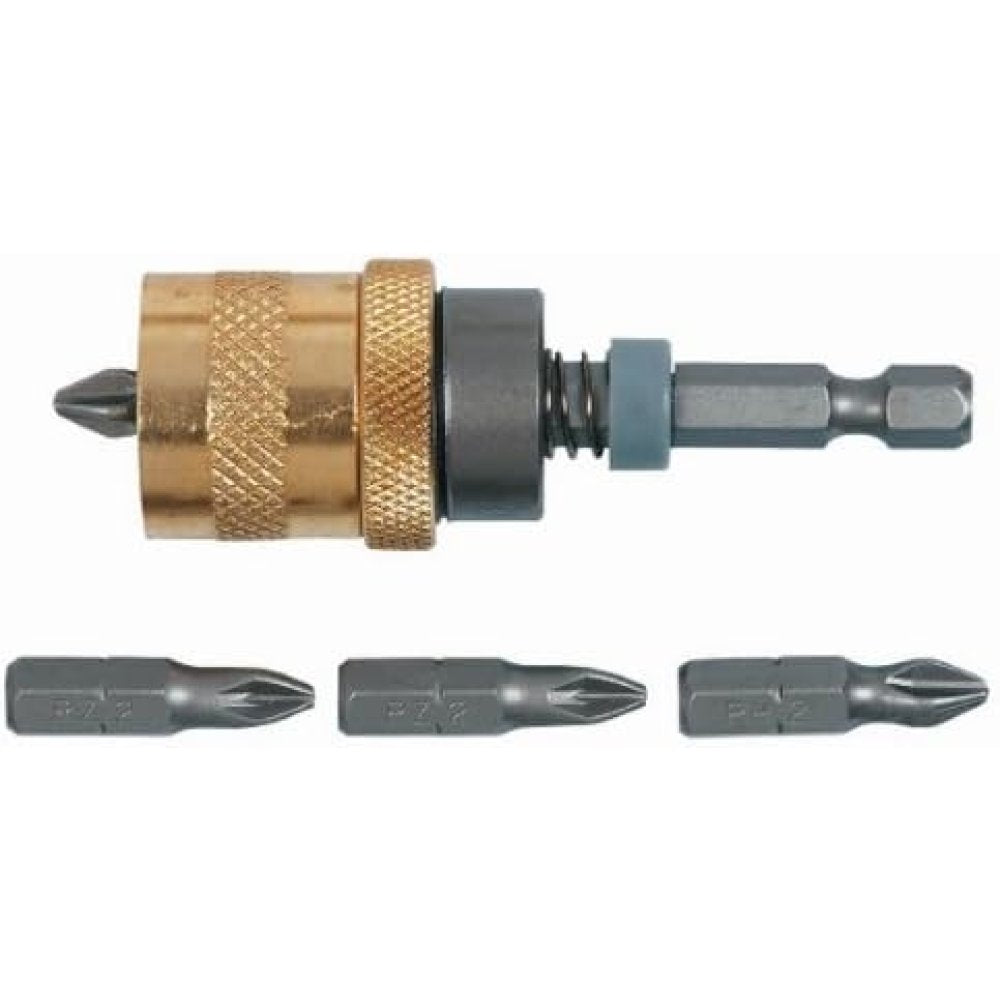 Topex 39d340 innesto per punte 1 /4, 65 mm, 5 pezzi assorti ds