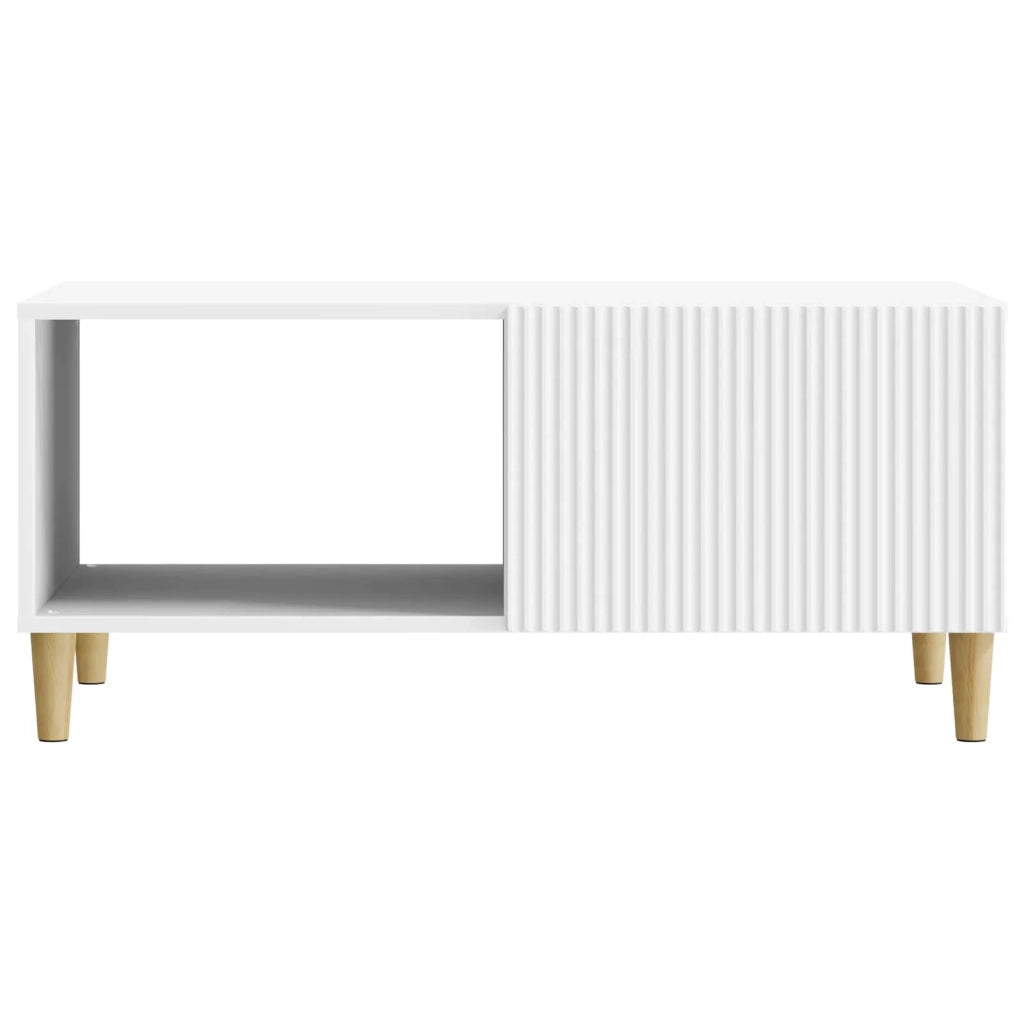 Tavolino da salotto Bianco 90 x 50 x 40 cm Legno ingegnerizzato 894725