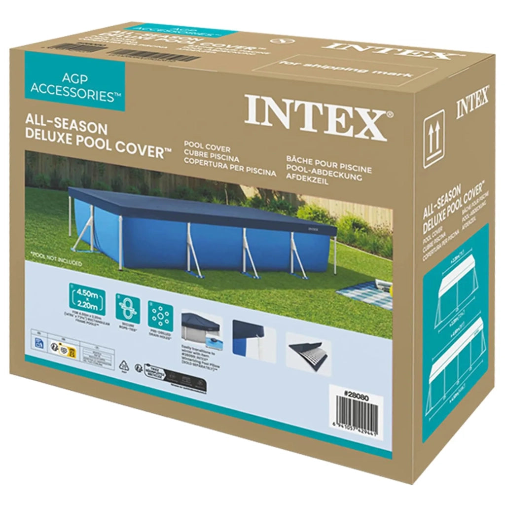 INTEX Copertura per piscina  450 x 220 cm Rettangolare PVC 42035625