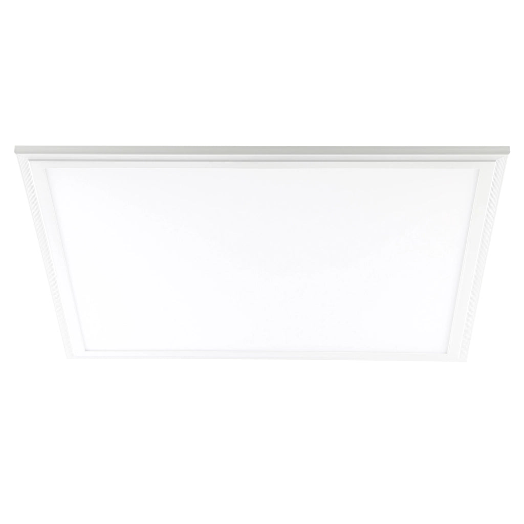 Plafoniera Moderna Salobrena 1 Alluminio Bianco Luce Led Integrato 21,5W