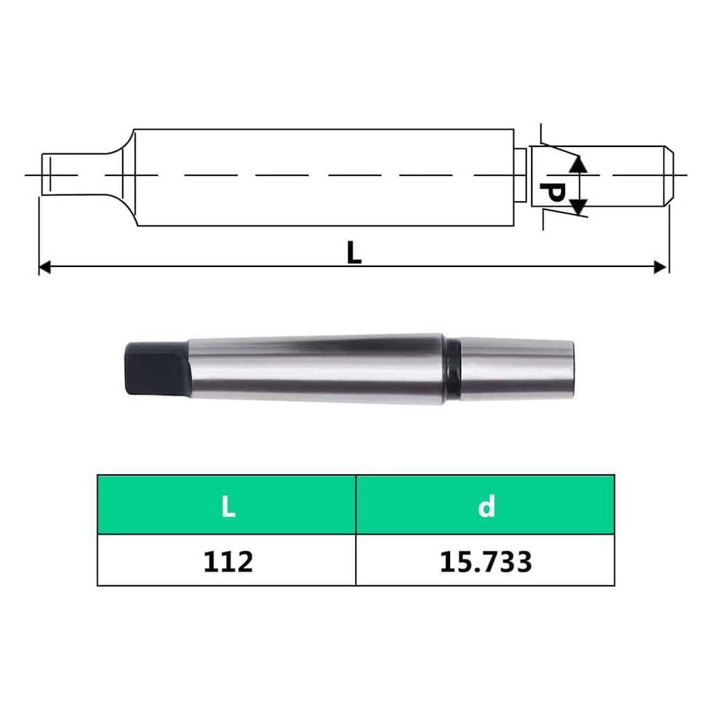 MT2-B16 Quick-release Drill Chuck With 13 Mm Clamping Range