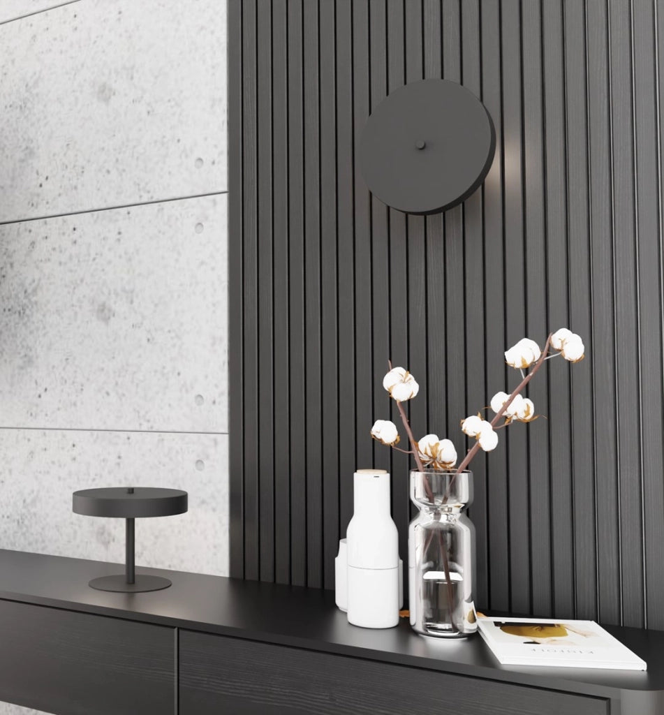 Lampade Da Scrivania Minimal Poseidone Acciaio Nero 2 Luci G9 Ip20