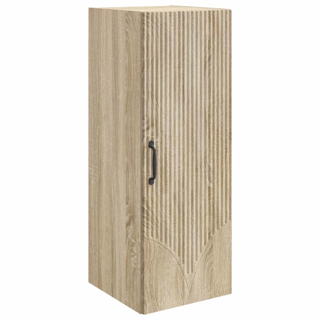 Mobiletto a muro Rovere Sonoma 33 x 34,5 x 90 cm 898927
