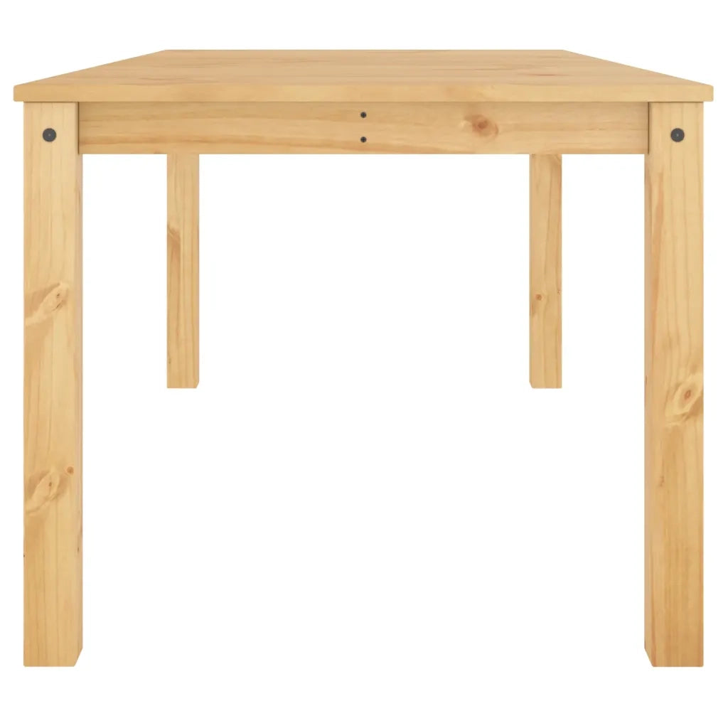 Tavolo da Pranzo PANAMA Grigio 180x90x75 cm Legno Massello Pino 4005708