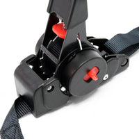 Cinghia di ancoraggio a cricchetto 8 cinghie di fissaggio 100 daN 0,2 m 1,8 m PES