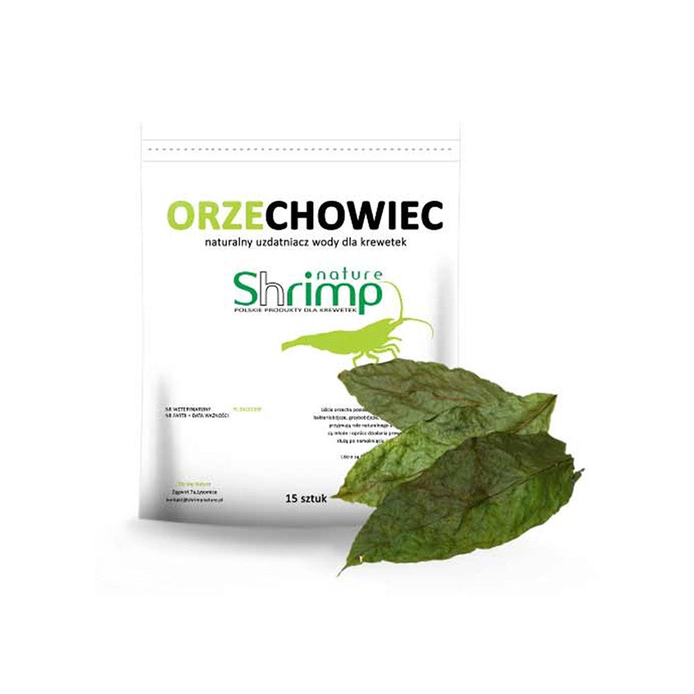 Shrimp Nature Walnut Leaves 15 pz - foglie di noce per vasche con gamberetti