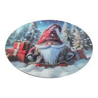 Sottopiatto Natalizio Decorativo Ø33cm in Plastica Fantasie Natale