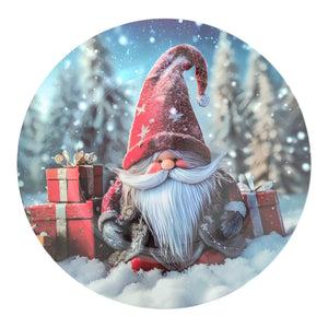 Sottopiatto Natalizio Decorativo Ø33cm in Plastica Fantasie Natale