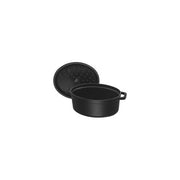 Staub roaster oval 33cm 6,7l black schwarz 40509-322-0 405093220 (40509-322-0) - 166322