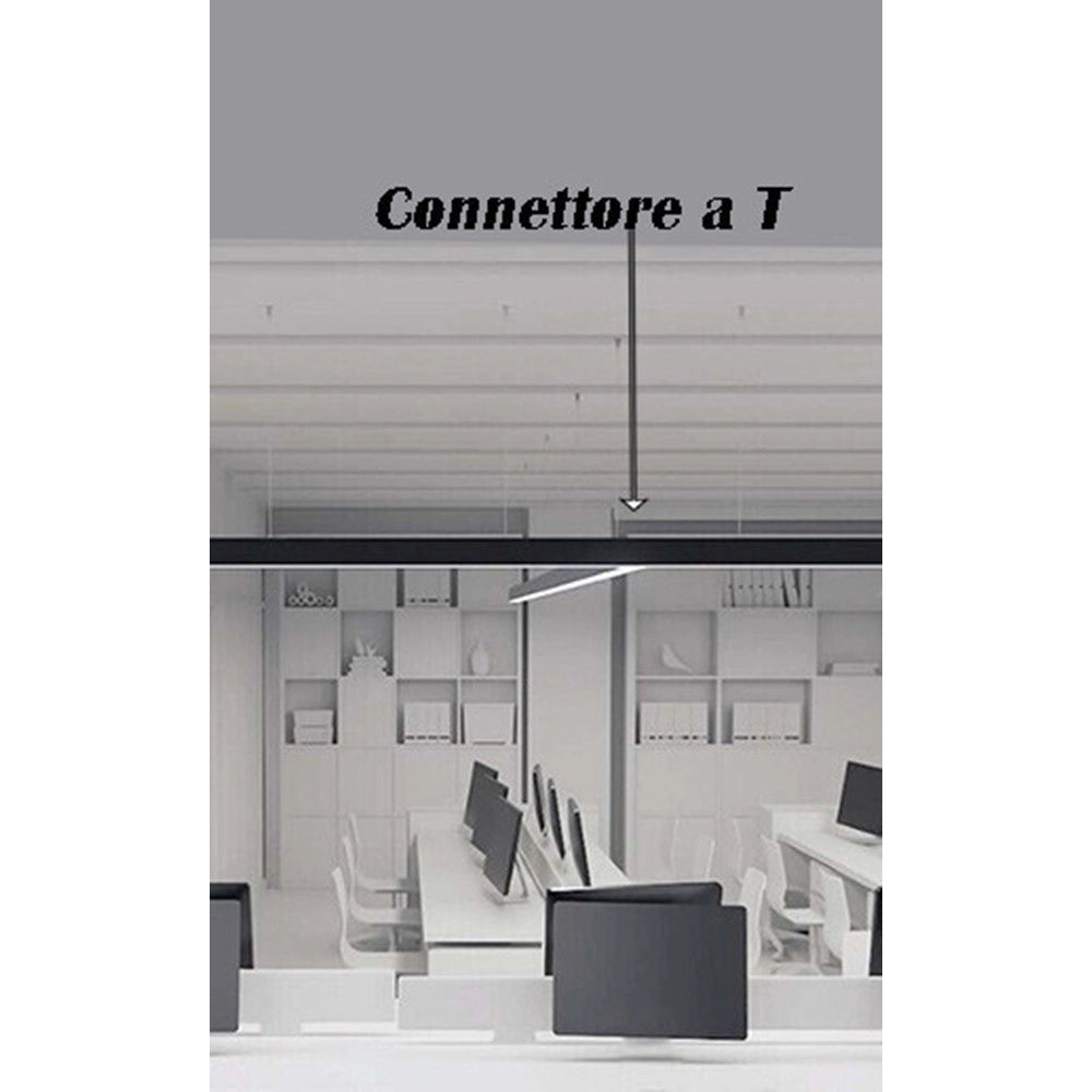 Trade Shop - Lampada Di Raccordo Connettore A T Per Lampadario 15w Luce Selezionabile Cct Ll57-t-3c -