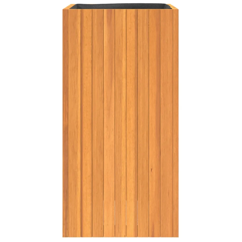 Fioriera da Giardino 45x45x90 cm in Legno Massello di Acacia 366504