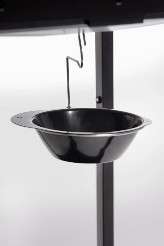 Barbecue a Gas 2 Bruciatori 97,5x49x99h cm Accensione Piezoelettrica in Acciaio Louis Nero