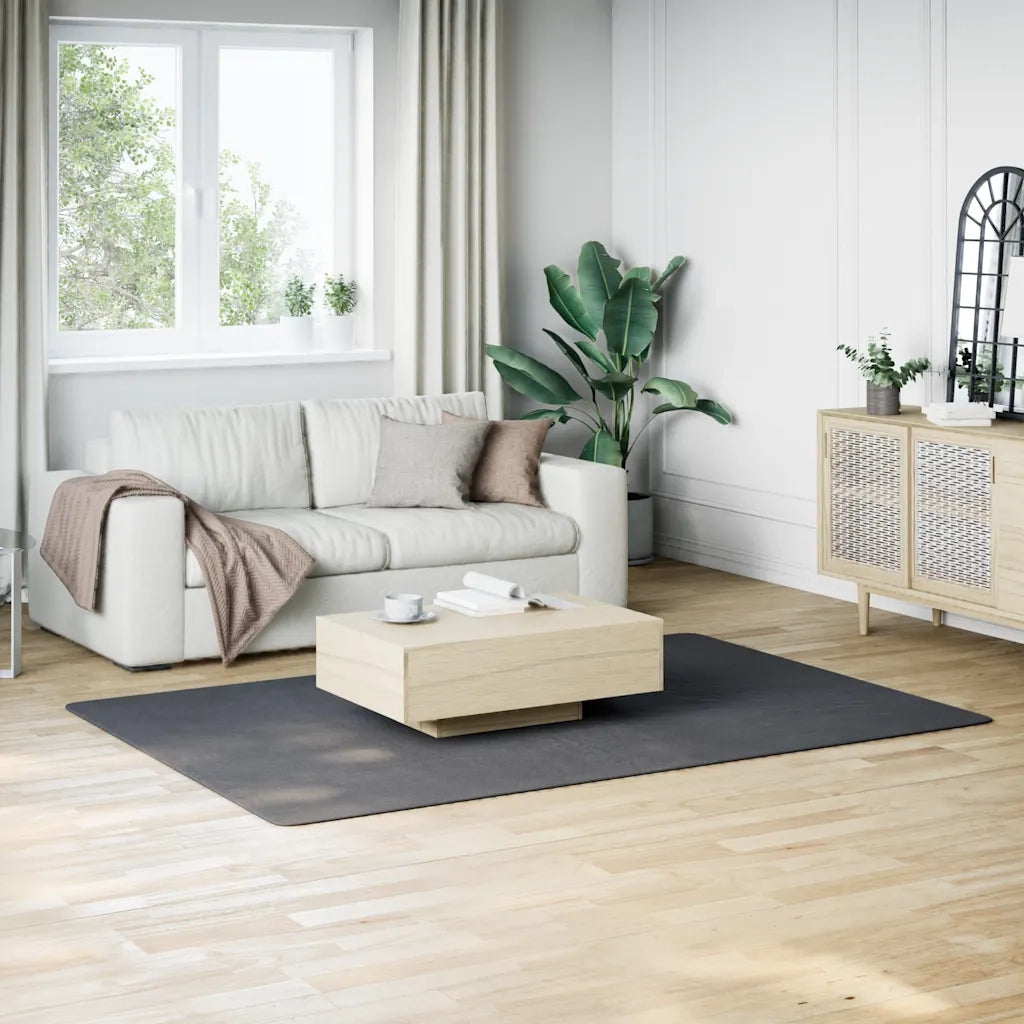 Tappeto Soffice Pelo Corto 160x230 cm Antiscivolo Antracite 342190