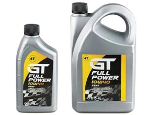 OLIO SEMISINTETICO 4 TEMPI 10W40 MOTORI BENZINA E DIESEL- - lt.4 in flacone - 4 pezzi