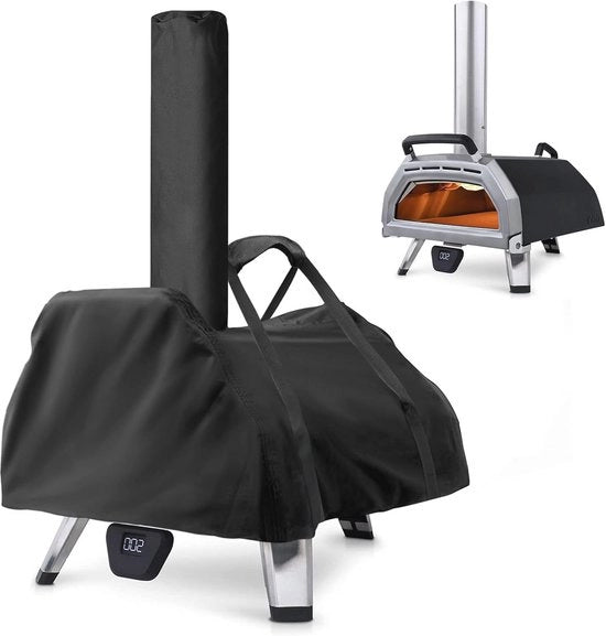 Cappotto impermeabile per forno a pizza da esterno - Cappotto di tessuto Oxford per forni a pizza (83 x 52 x 80 cm)