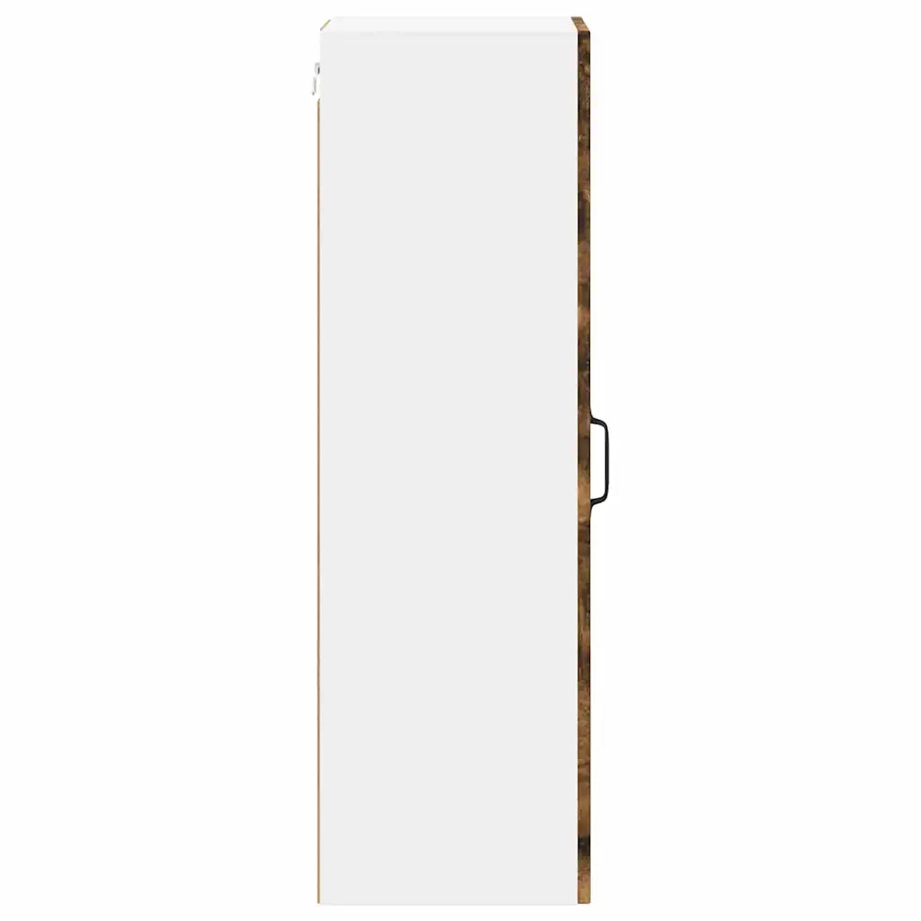 Armadietto a muro LUCCA Rovere Fumo 30 x 31 x 100 cm