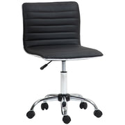 Sedia da Ufficio Ergonomica in Pelle PU ¨C Zephmum ¨C Nero