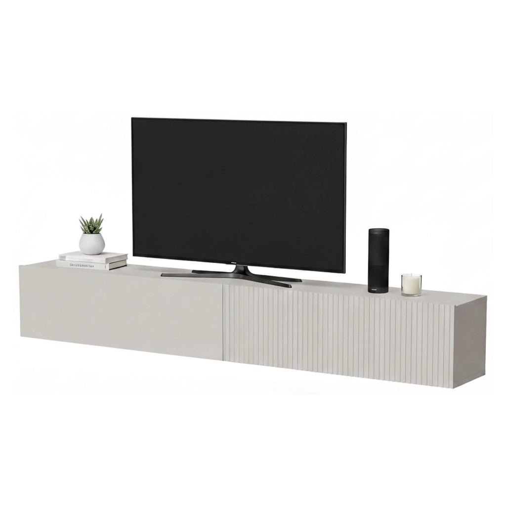 Mobile porta TV Sindia, Beige