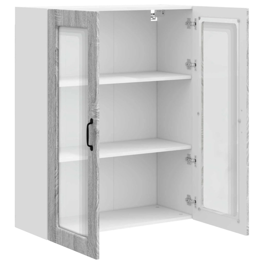 Mobile da cucina con lo scaffale-Armadio da cucina Grigio Sonoma 80 x 31 x 100 cm 207600