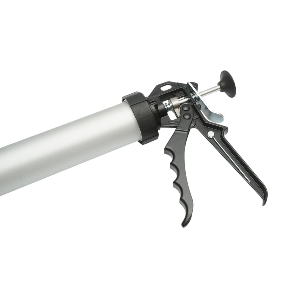Pistola professionale in alluminio 6N per silicone tipo salame 600ml Penosil