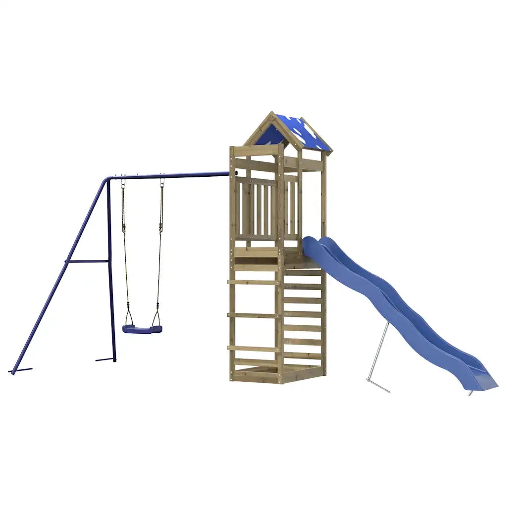 Set da Gioco da Esterno in Legno di Pino Impregnato 3279165
