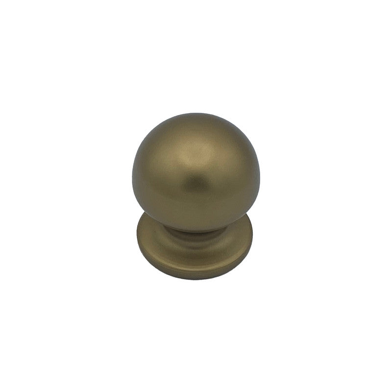 Pomolo fisso per porta SAGUATTI 169/50GB in alluminio bronzo satinato