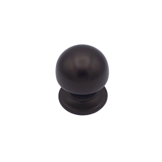 Pomolo fisso per porta SAGUATTI 169/50IB in alluminio marrone opaco