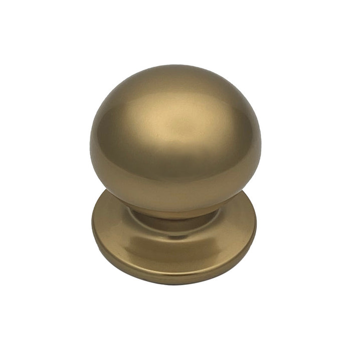 Pomolo fisso per porta SAGUATTI 169/70CB in alluminio bronzo lucido