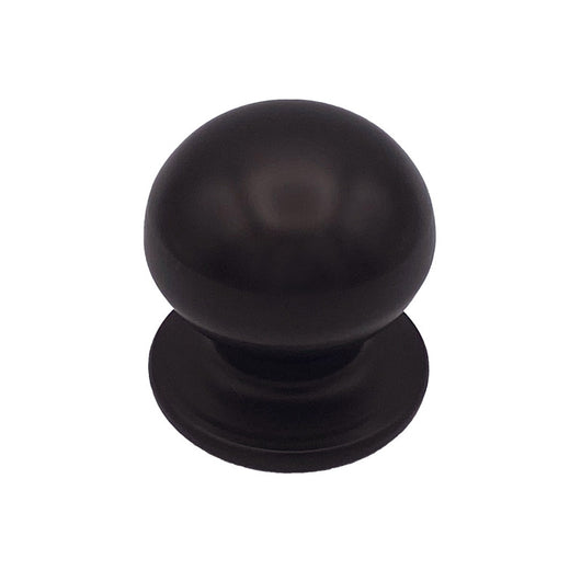 Pomolo fisso per porta SAGUATTI 169/70IB in alluminio marrone opaco