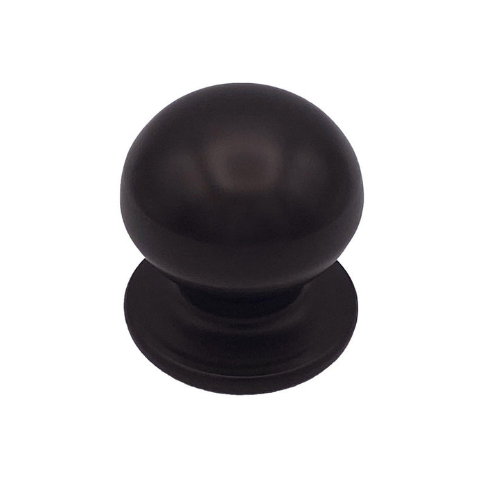 Pomolo fisso per porta SAGUATTI 169/70IB in alluminio marrone opaco