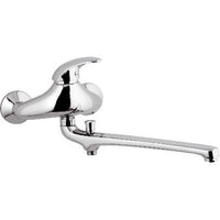 Rubinetto lavabo/vascacon bocca fusa lunga 30 cm - serie ten