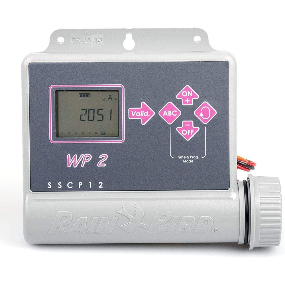 Rain bird wp-2, 2 station manette   piles