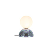 Lampada da tavolo GLITZER blu vetro 1xG9 Lucide