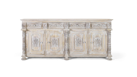 Credenza con 3 cassetti e 3 ante in legno di mango