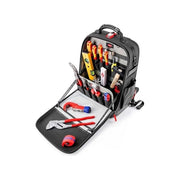 KNIPEX 00 21 50 S Zaino porta attrezzi Modular X18 per idraulici 17 pezzi Capacita' 18 litri Carico max 15 Kg con cinghie MOLLE e chiusure FIDLOCK colore Nero