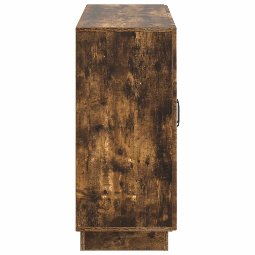 Credenza Rovere Fumo 89 x 34,5 x 77 cm Legno ingegnerizzato