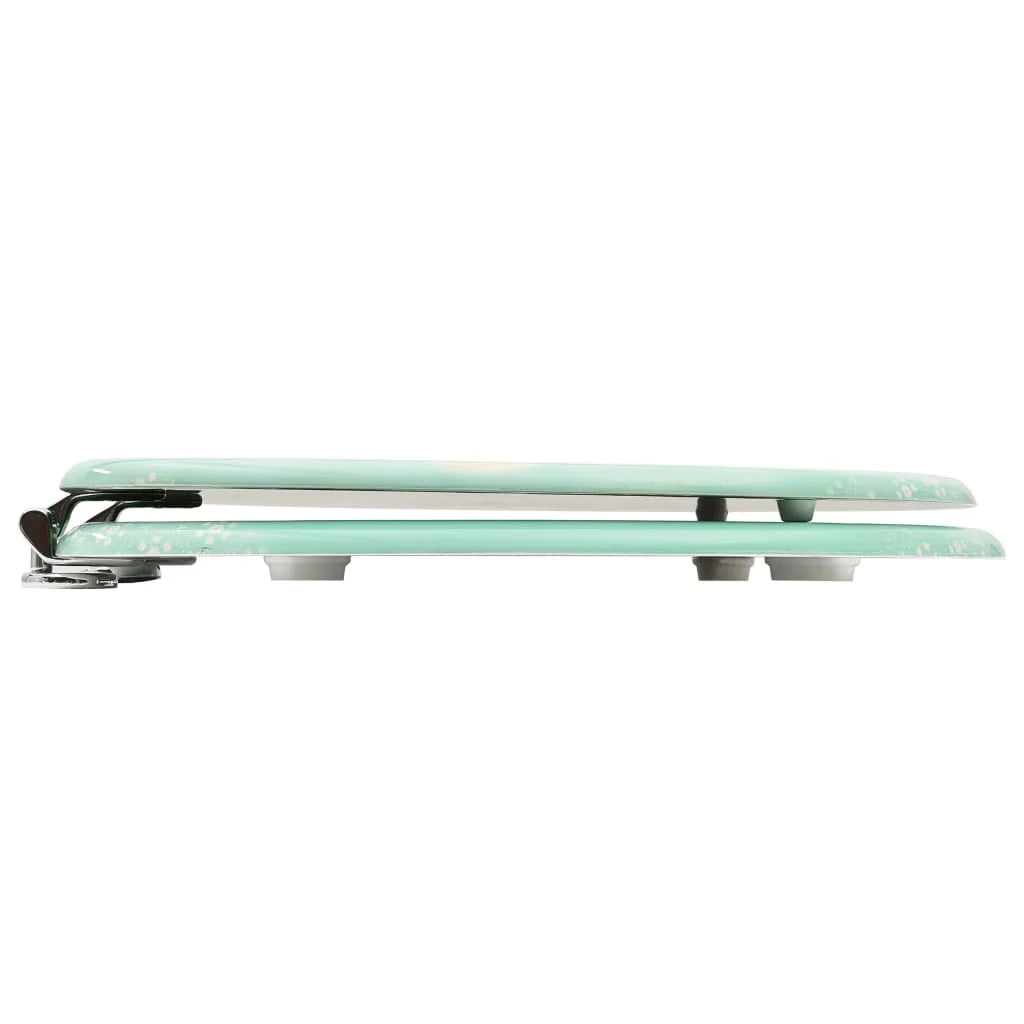 Set di due sedili per WC con coperchio a chiusura ammortizzata MDF design Flamingo 02_0002973