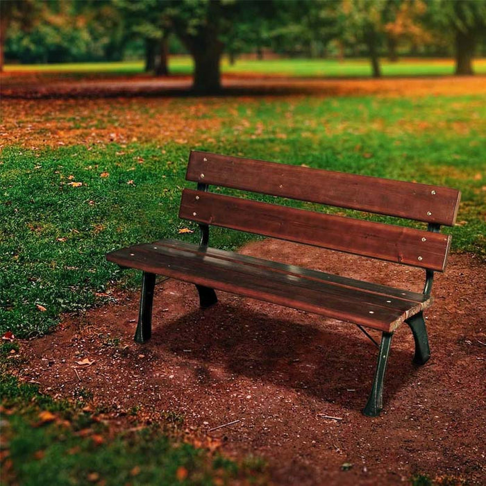 Panchina in ghisa e legno Hyde Park Junior - La Dea Sedia