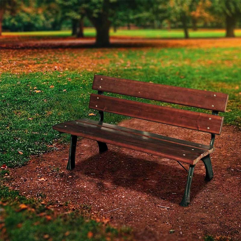 Panchina in ghisa e legno Hyde Park Junior - La Dea Sedia