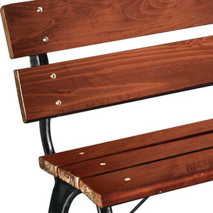 Panchina in ghisa e legno Hyde Park Junior - La Dea Sedia