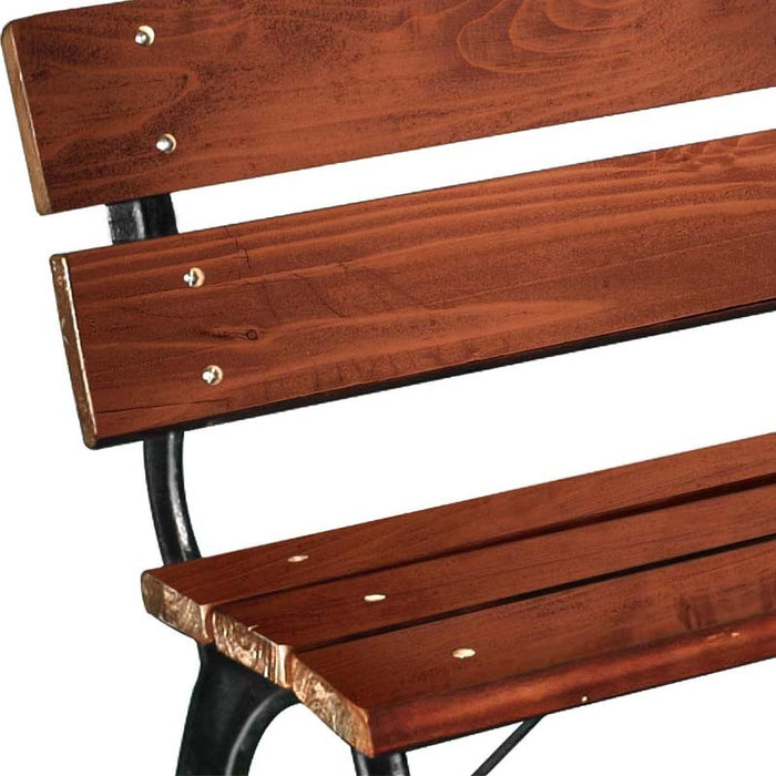 Panchina in ghisa e legno Hyde Park Junior - La Dea Sedia