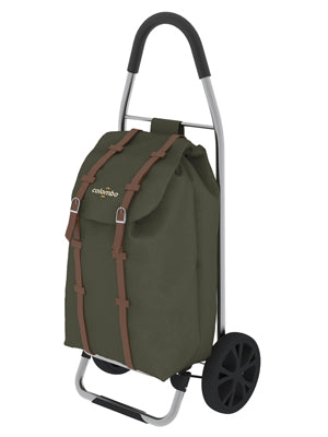 Colombo Carrello spesa DAKAR VERDE MILITARE 43X8X92 Cm Portata 30kg Impermeabile