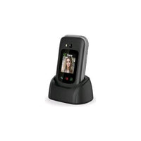 Saiet link 4+ senior phone 4g 2.8"" cellulare per anziani 4g tasti e lettere grandi whatsapp e tasto sos nero - 13501265