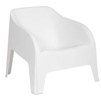 Set 2 poltrone in resina Petra Bianche - La Dea Sedia