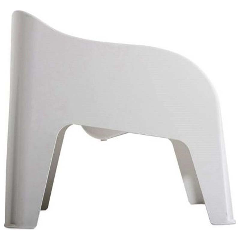 Set 2 poltrone in resina Petra Bianche - La Dea Sedia