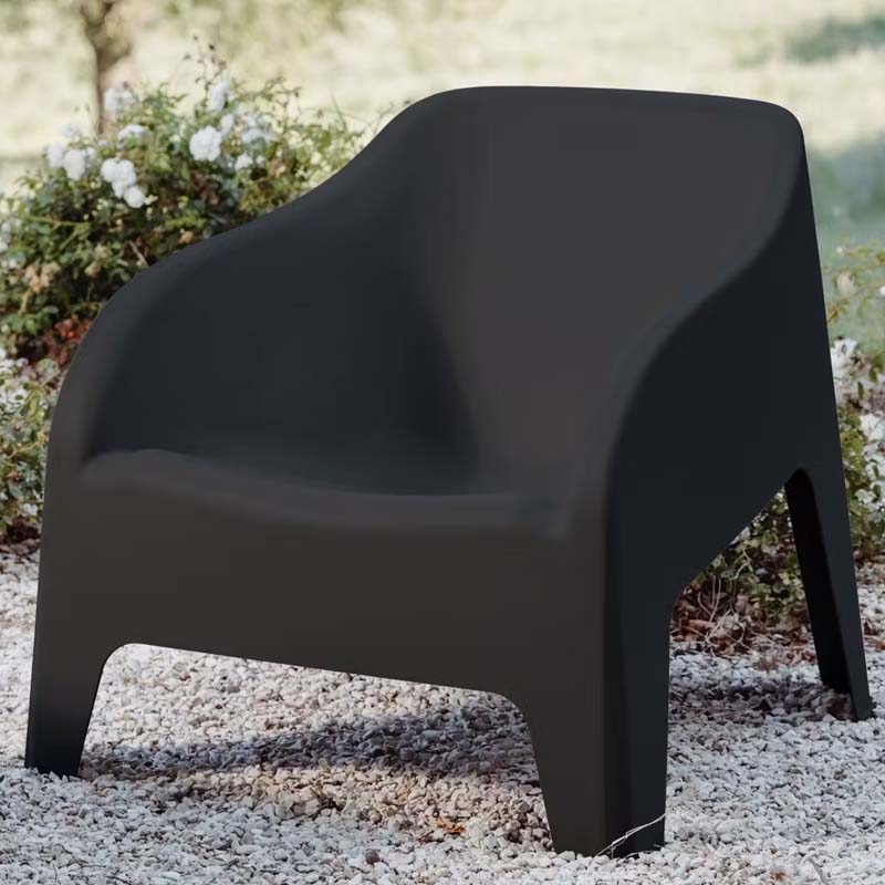 Set 2 poltrone in resina Petra Antracite - La Dea Sedia