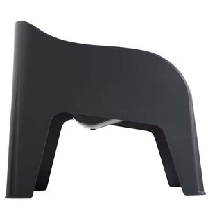 Set 2 poltrone in resina Petra Antracite - La Dea Sedia