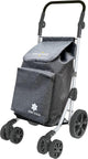 Colombo Carrello spesa TROLL Grigio 6 RUOTE 90X44X17,5 Cm Port 30kg Impermeabile